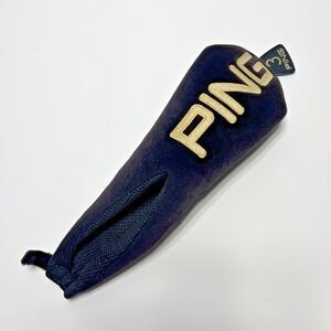 Ping i3 Woods Head Cover 17-4 Steel Golf Club Cover Black/Faded Black/Brown